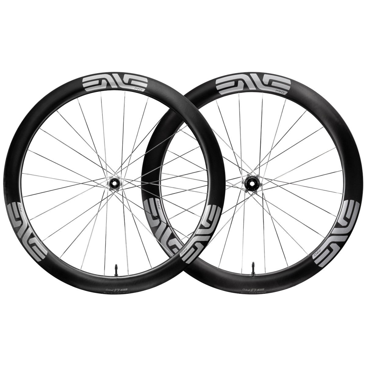 Pair of ENVE SES 4.5 PRO carbon road wheels